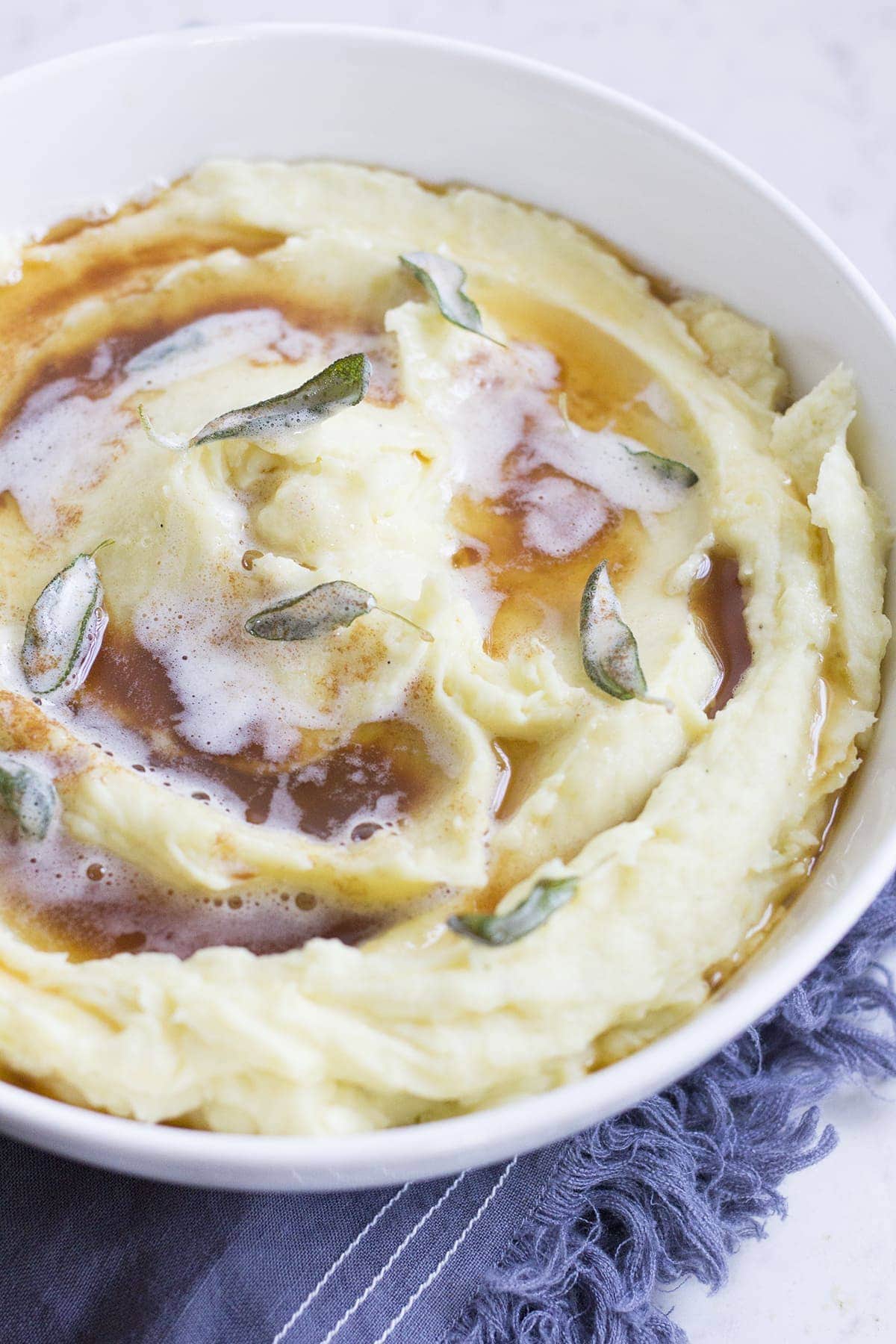 Brown Butter Mashed Potatoes Recipe — Dishmaps