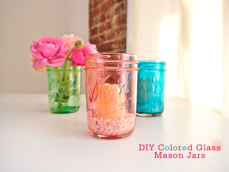DIY for the Weekend: Super-Cute Mason Jar Vases