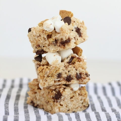 S'mores rice krispies treats