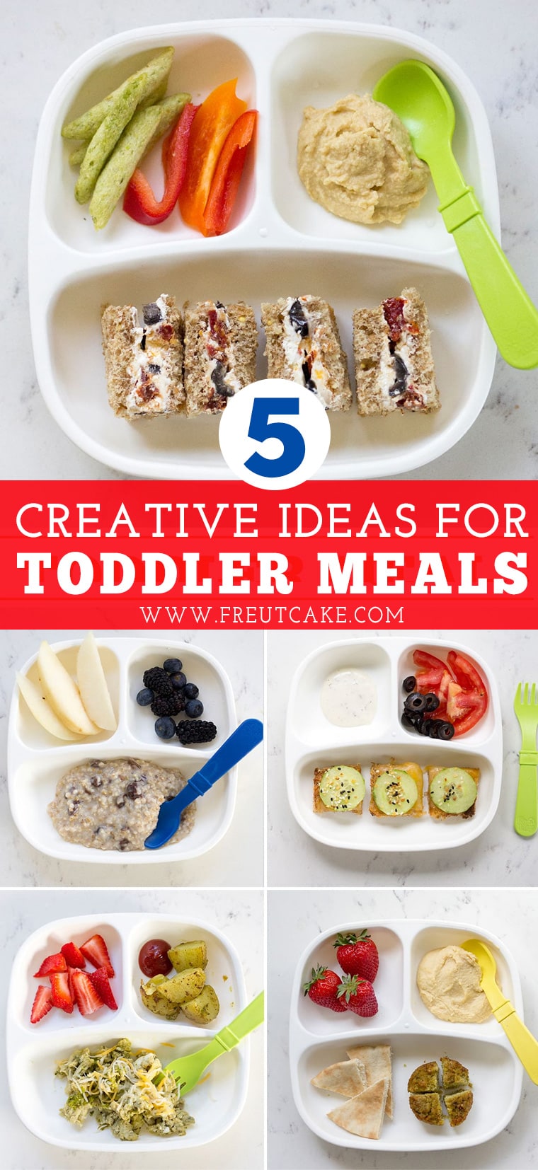 5 Creative Toddler Meals • Freutcake