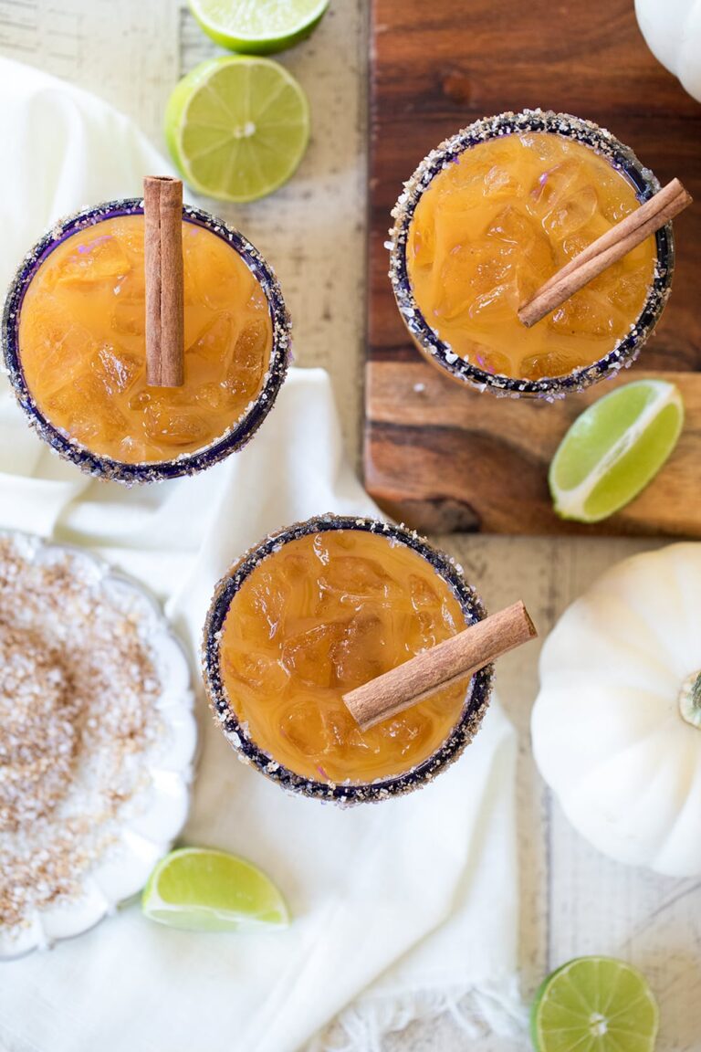 pumpkin spiced margarita