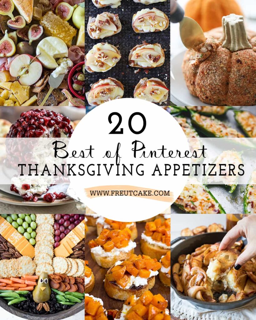 21 Best of Pinterest Thanksgiving Appetizers • Freutcake