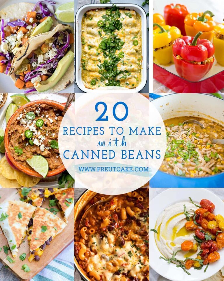20 Recipes You Can Make With Canned Beans • Freutcake