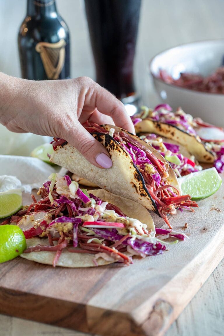 Corned Beef Tacos • Freutcake