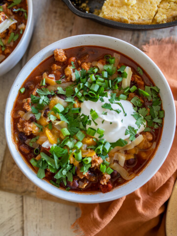 Turkey Black Bean Chili