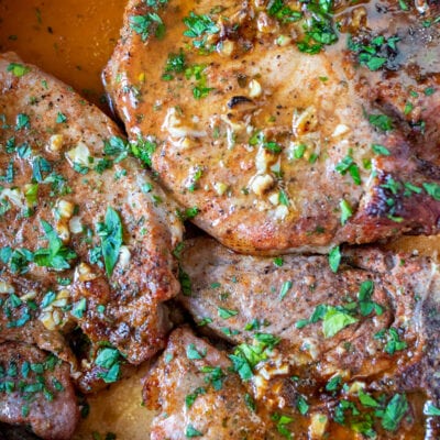 Garlic Ranch Pork Chops • Freutcake