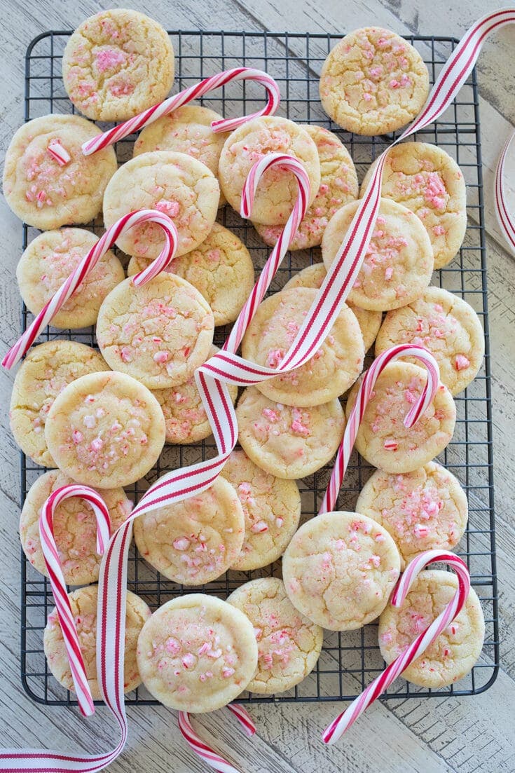 Peppermint Sugar Cookies • Freutcake